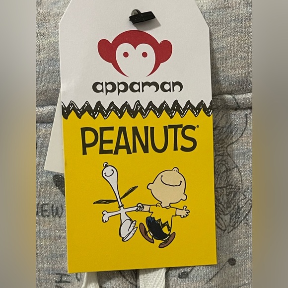 Appaman Peanuts Sparkle Cloud Joggers - Size 6 - Picture 7 of 11